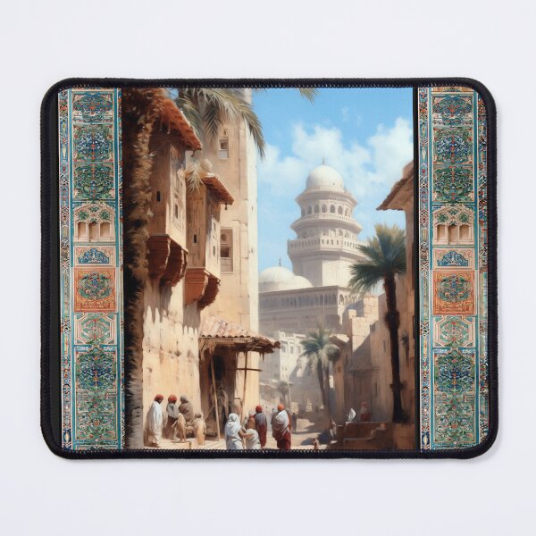 Item preview, Old Cairo Alley With Minarets designed and sold by djovan.