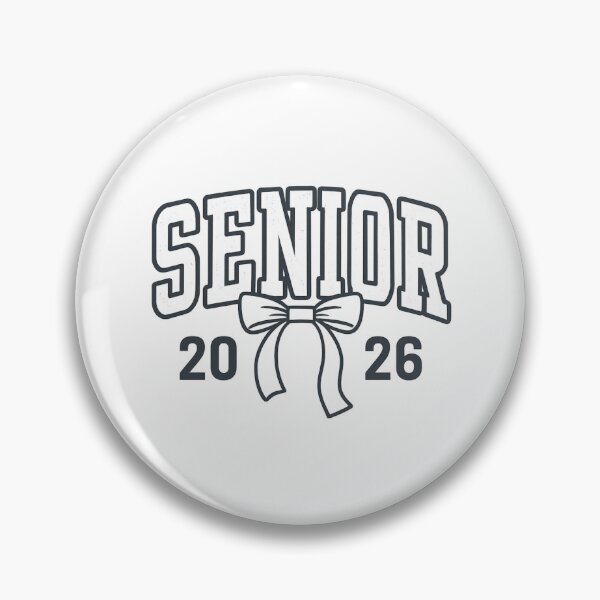 Item preview, “Senior 2026 Graduation Bow – Class of 2026 Varsity Style” designed and sold by PrintTechDz.