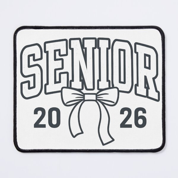 Item preview, “Senior 2026 Graduation Bow – Class of 2026 Varsity Style” designed and sold by PrintTechDz.