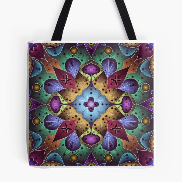 Item preview, Power of colors mandala designed and sold by AliceWonderdraw.