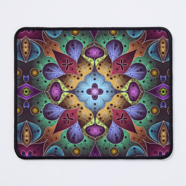 Item preview, Power of colors mandala designed and sold by AliceWonderdraw.