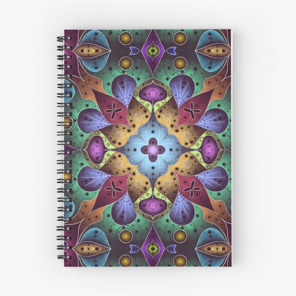 Item preview, Power of colors mandala designed and sold by AliceWonderdraw.