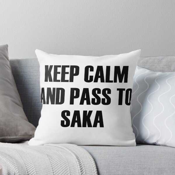 Item preview, Keep calm and pass to Saka designed and sold by Charlotte Hawkins.