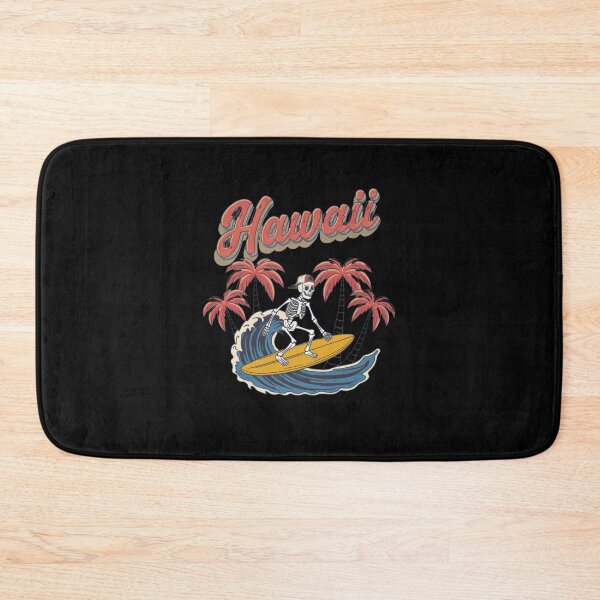 Item preview, Skeleton Surfer Hawaii – Tropical Skull Wave Ride designed and sold by PhilllandArt.