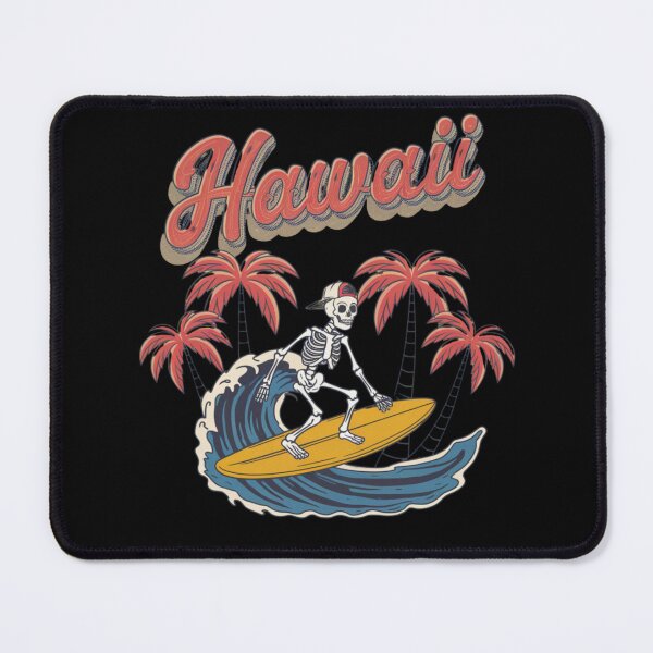 Item preview, Skeleton Surfer Hawaii – Tropical Skull Wave Ride designed and sold by PhilllandArt.