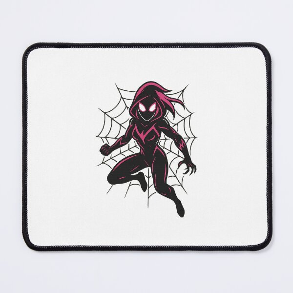 Item preview, Symbiote Pink Spider Warrior – Badass Female Superhero Art designed and sold by MavPro.