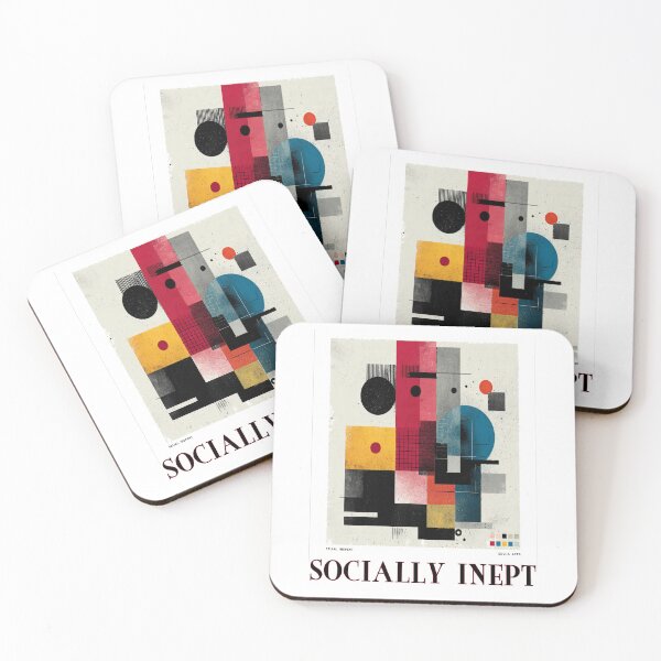 Item preview, Socially Inept – The Official Uniform for Avoiding Eye Contact designed and sold by Ignorant-Artist.