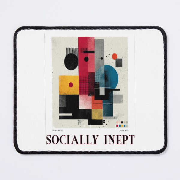 Item preview, Socially Inept – The Official Uniform for Avoiding Eye Contact designed and sold by Ignorant-Artist.