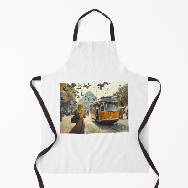 Item preview, Elegant Woman Strolling Through Istanbul's Historic Streets designed and sold by GoxyVision.