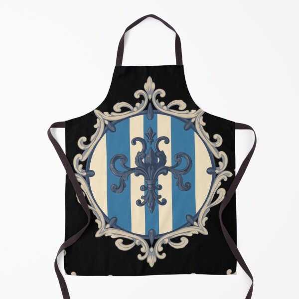 Item preview, Midnight Blue & Alabaster Striped Baroque designed and sold by DesignsByPrnces.