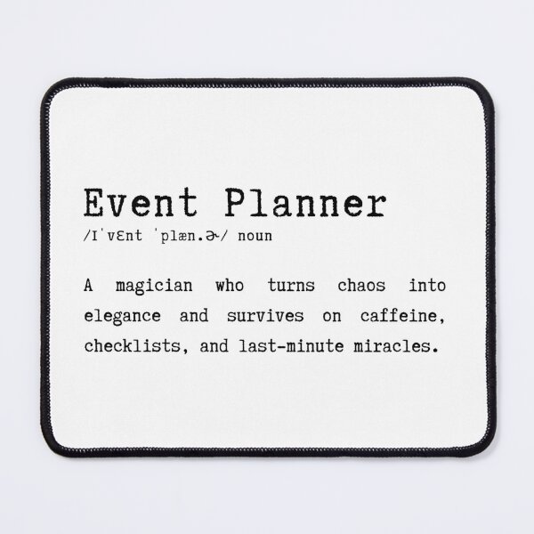 Item preview, Event Planner Definition – Funny Chaos to Elegance Quote Gift designed and sold by HasHs.
