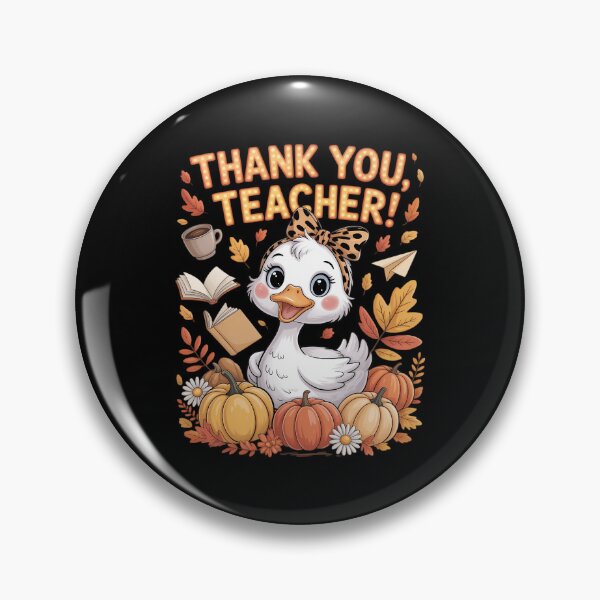 Item preview, Fall Teacher Goose Leopard Bow Coquette Autumn Pumpkin designed and sold by DeadlockCrew.