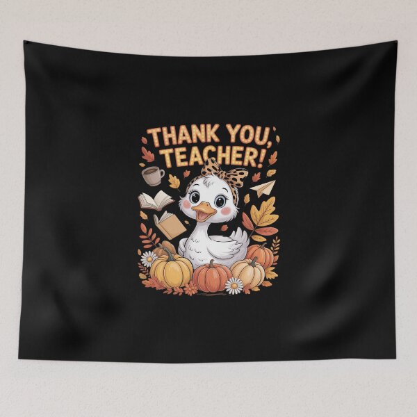 Item preview, Fall Teacher Goose Leopard Bow Coquette Autumn Pumpkin designed and sold by DeadlockCrew.