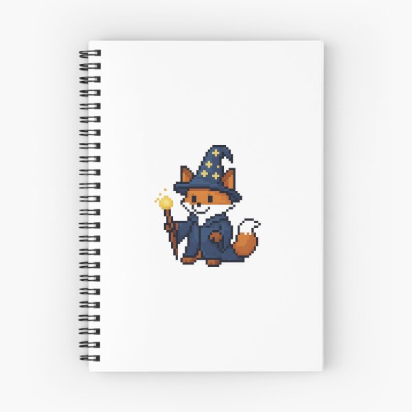 Item preview, Pixel Wizard Fox – Magical Retro Pixel Art Look designed and sold by Marcelware.