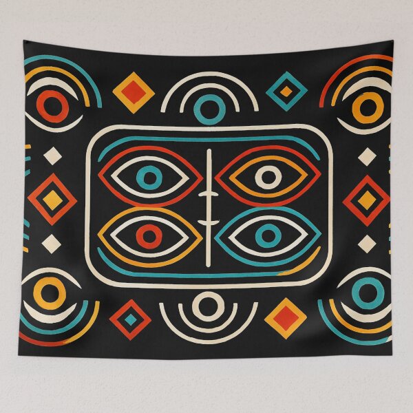 Item preview, Symmetrical geometry in color designed and sold by Sigtrix.