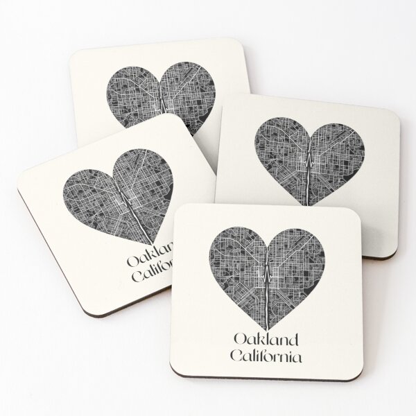 Item preview, Oakland - Heart of California designed and sold by Aise06.