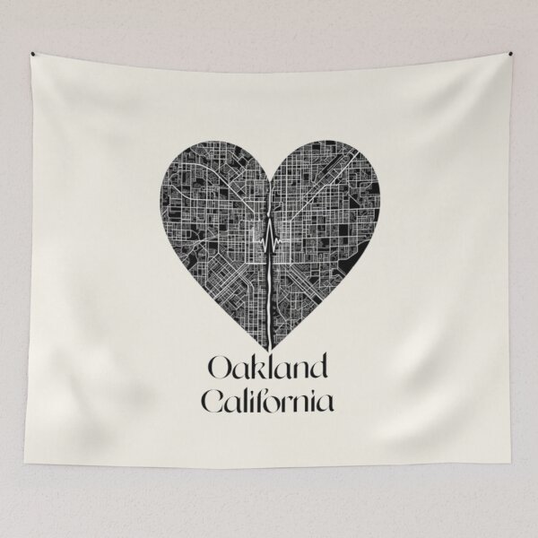 Item preview, Oakland - Heart of California designed and sold by Aise06.