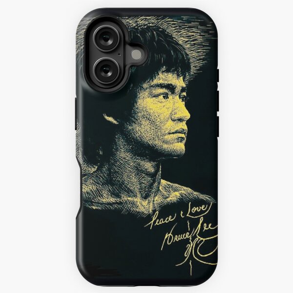 Item preview, love peace bruce lee designed and sold by jihwoo.
