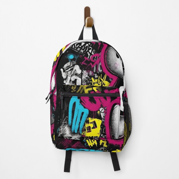 Item preview, Bunny Zero Urban Graffiti – Neon Street Pop Bunny designed and sold by Gaviani Design Studio.