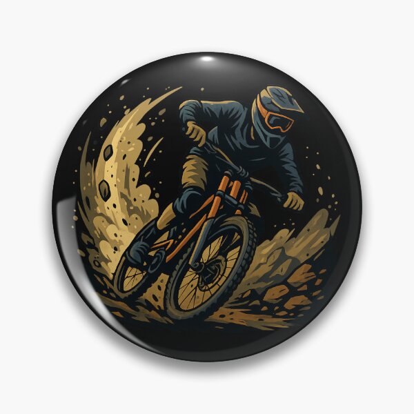 Item preview, Downhill MTB Power Slide on the Trail designed and sold by Jack’s Shirts Craft.
