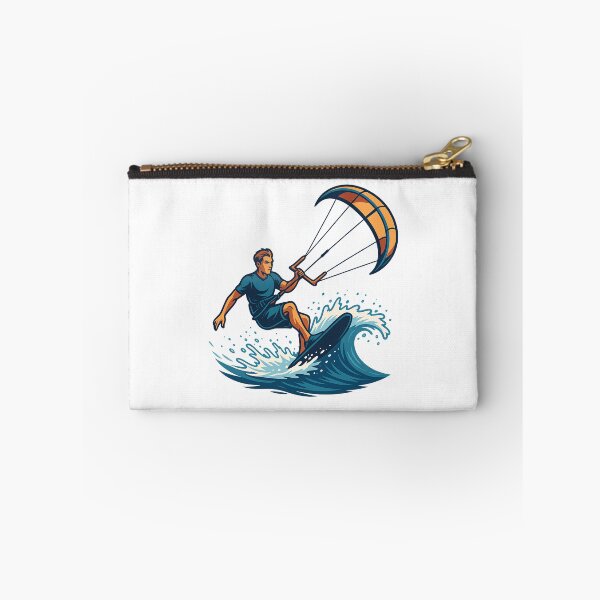 Item preview, Kitesurfing Action Dynamic Wave Ride designed and sold by Jack’s Shirts Craft.
