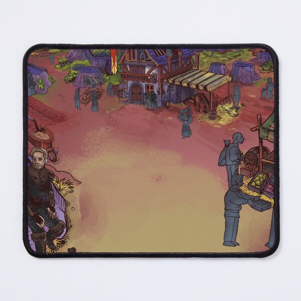Item preview, Canvas of Fate Tom at the market designed and sold by angsty-angst.