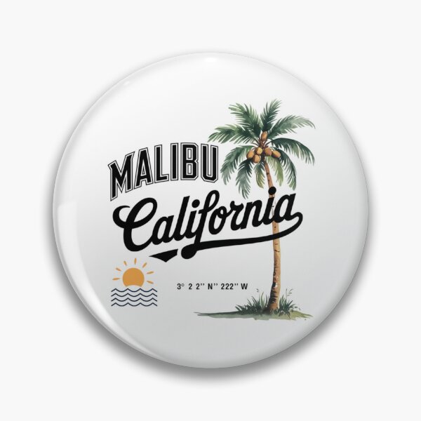 Item preview, Malibu California Tropical Palm Sunset - Beach Vibes designed and sold by PhilllandArt.