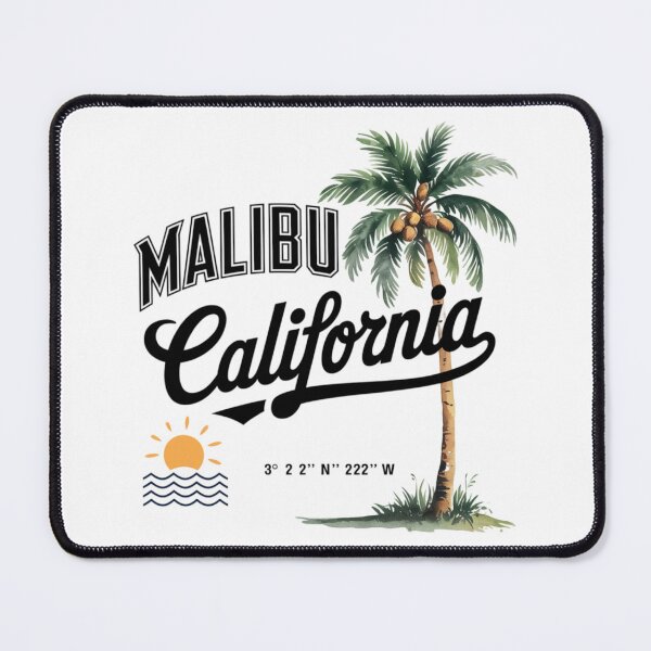Item preview, Malibu California Tropical Palm Sunset - Beach Vibes designed and sold by PhilllandArt.