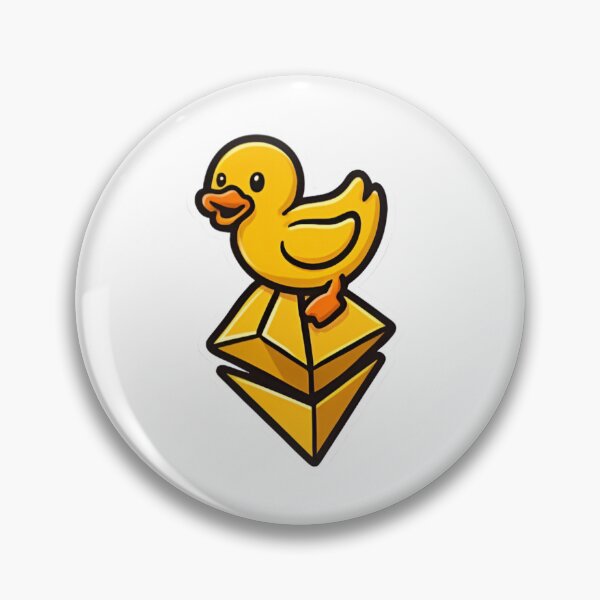Item preview, Duck on ETH  designed and sold by RobinDoodles.