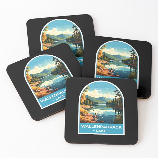 Item preview, Lake Wallenpaupack Sticker designed and sold by TulipaGraphics.