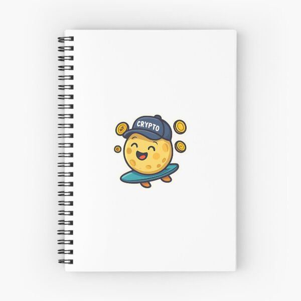Item preview, Crypto to the Moon designed and sold by RobinDoodles.
