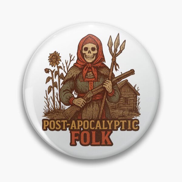 Item preview, Post-Apocalyptic Folk – Grim Slavic Survivor designed and sold by AmeliaKrysiak.