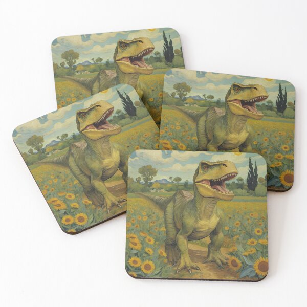 Item preview, Dinosaur Faux Van Gogh designed and sold by Midlifeartist.