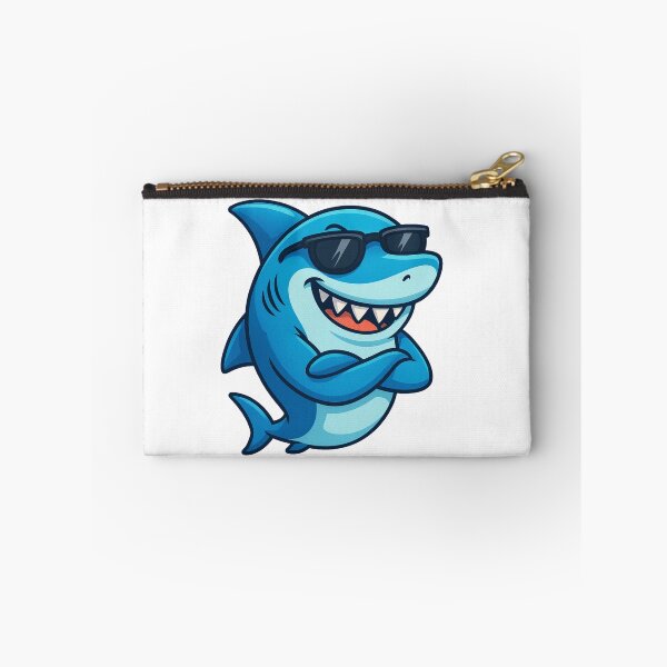 Item preview, Cool Cartoon Shark with Sunglasses designed and sold by Khamique.