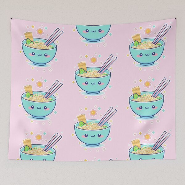 Item preview, Cute Kawaii Ramen Bowl – Adorable Anime Manga Noodle Lover Design designed and sold by Sugar Wisdom .