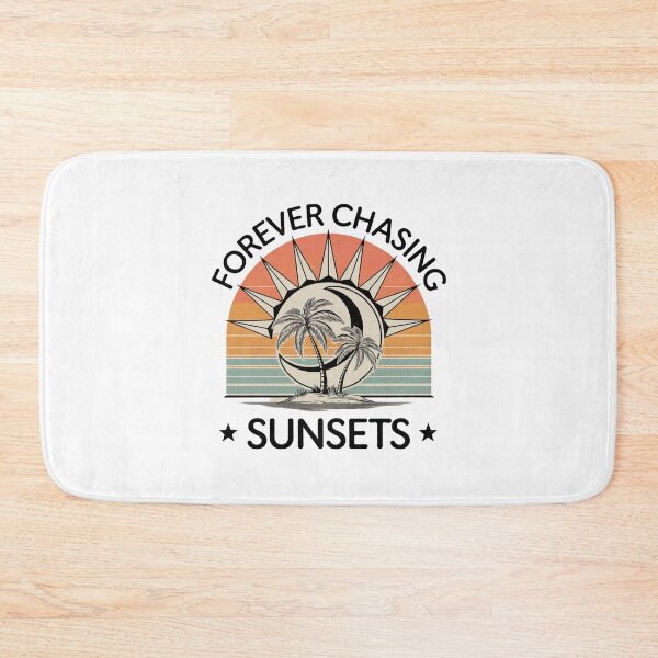 Item preview, Forever Chasing Sunsets - Tropical Retro Sunset  designed and sold by PhilllandArt.