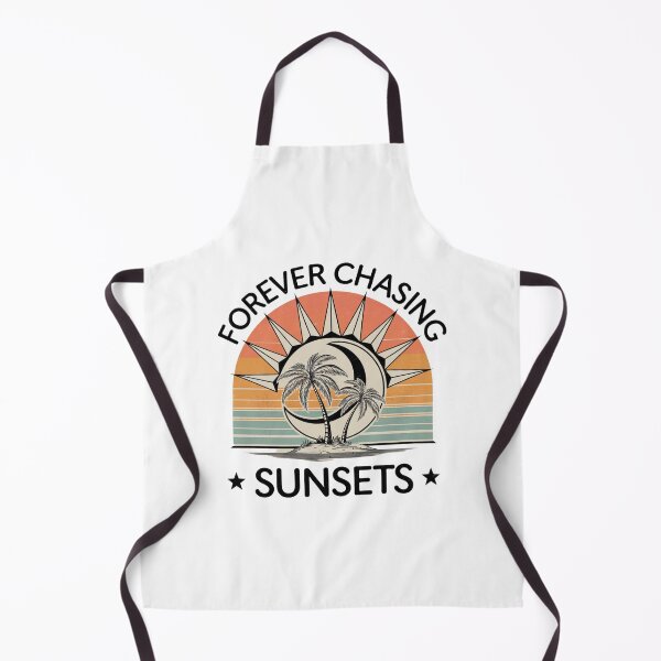 Item preview, Forever Chasing Sunsets - Tropical Retro Sunset designed and sold by PhilllandArt.