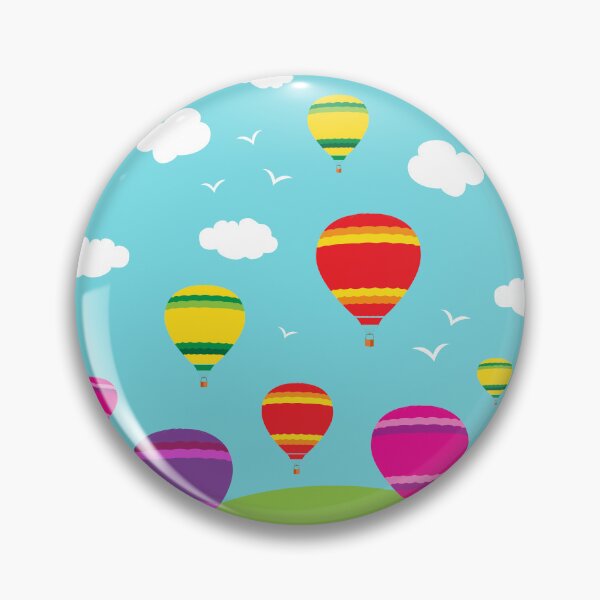 Item preview, Hot Air Balloons Up Up And Away designed and sold by CreativeBridge.