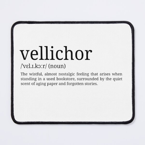 Item preview, Vellichor - Dictionary Definition designed and sold by mr-k-store.