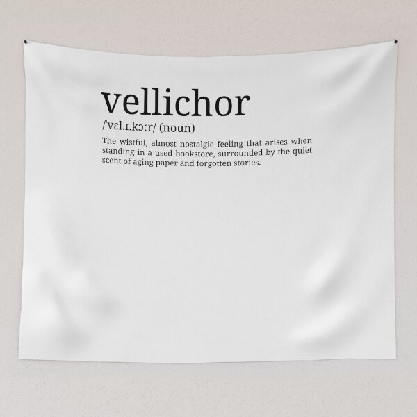 Item preview, Vellichor - Dictionary Definition designed and sold by mr-k-store.