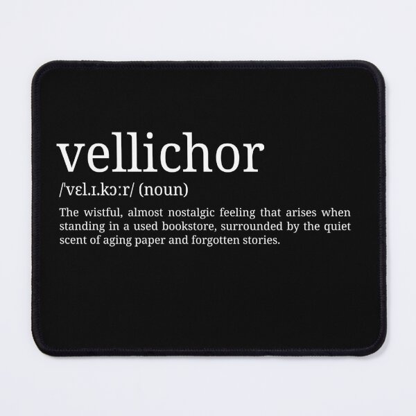 Item preview, Vellichor - Dictionary Definition designed and sold by mr-k-store.