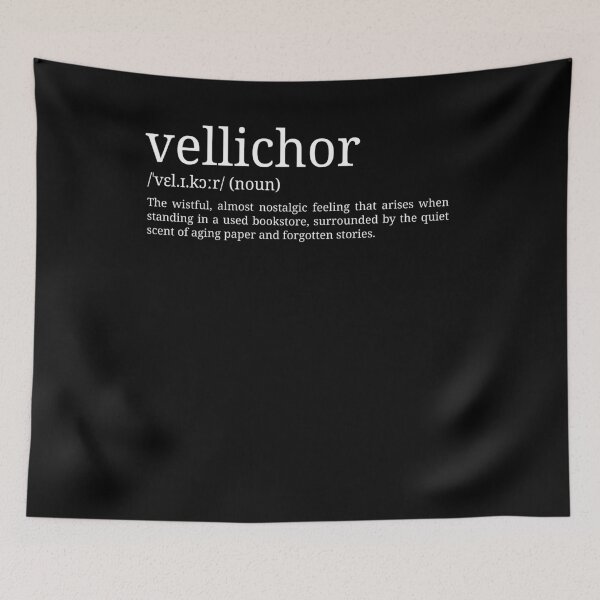 Item preview, Vellichor - Dictionary Definition designed and sold by mr-k-store.