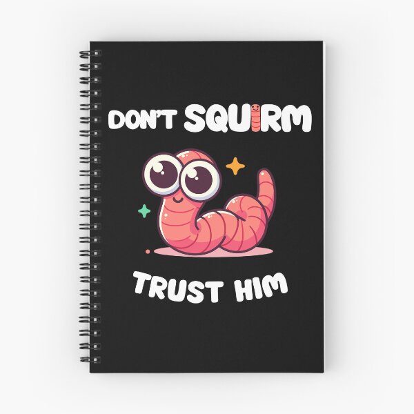 Item preview, Don’t Squirm, Trust Him – Christian Faith designed and sold by OrtegaGrace.
