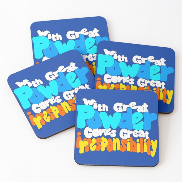 Item preview, With Great Powder come Great Irresponibility designed and sold by EpicStuff4All.