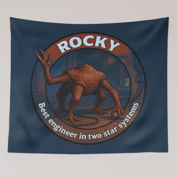 Item preview, Rocky - The best engineer in two star systems designed and sold by Random-Reality.