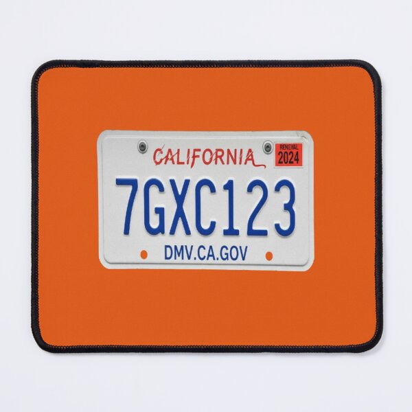 Item preview, American California license plate designed and sold by MIBdesign.