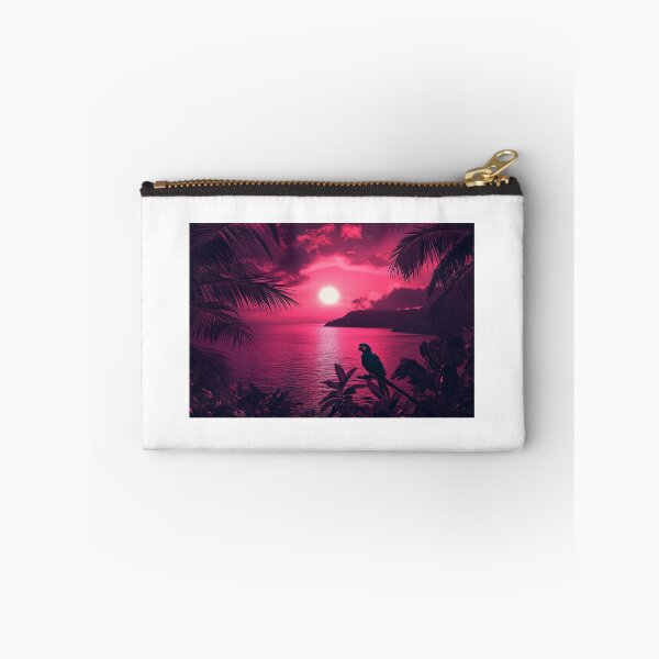 Item preview, Pink Parrot by the Sea designed and sold by GoxyVision.