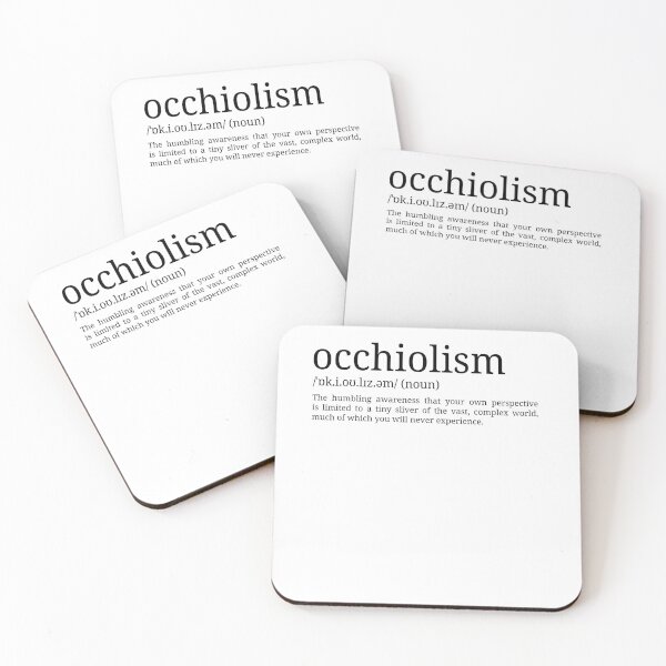 Item preview, Occhiolism - Dictionary Definition designed and sold by mr-k-store.