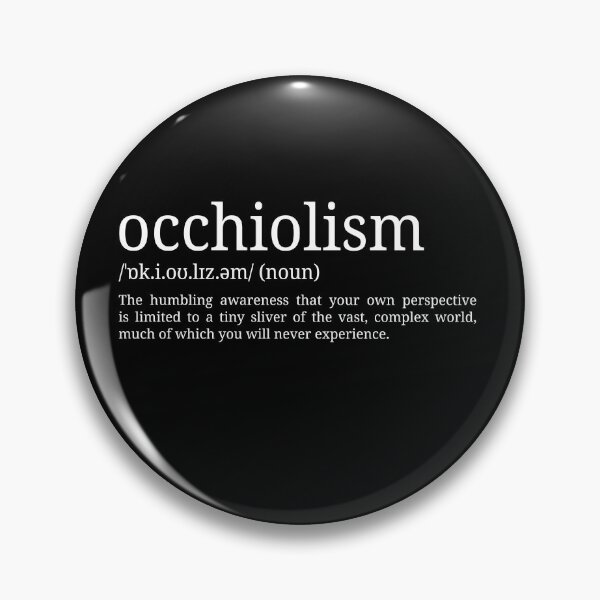 Item preview, Occhiolism - Dictionary Definition designed and sold by mr-k-store.