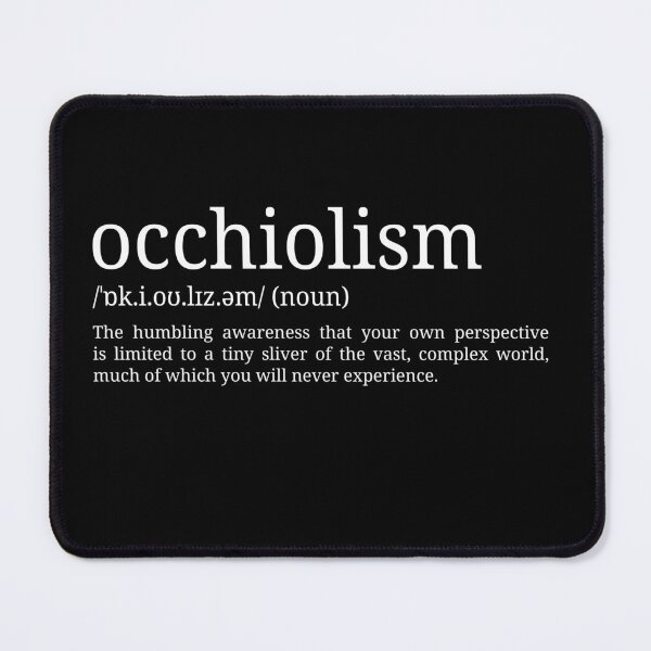 Item preview, Occhiolism - Dictionary Definition designed and sold by mr-k-store.
